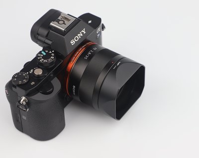 特價~適用于索尼 FE35MM F2.8 FE 55MM F1.8鏡頭遮光罩 RX1R RX1M2相機