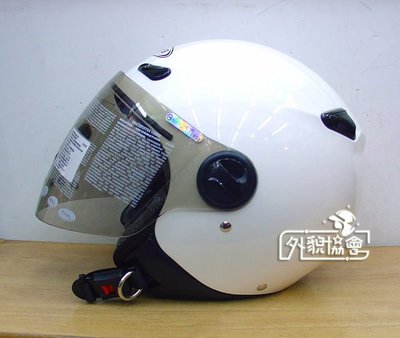 ((( 外貌協會 ))) ZEUS 瑞獅安全帽 ZS-210B 素色版 ( 白色 )