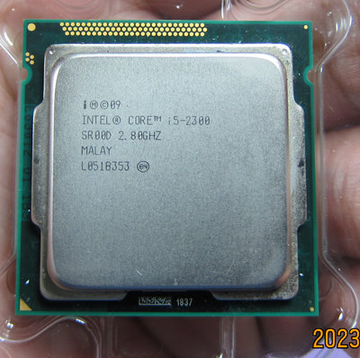最後出清特價【1155 腳位】Intel® Core™ i5-2300 處理器 6M快取，最高3.10 GHz 四核四緒