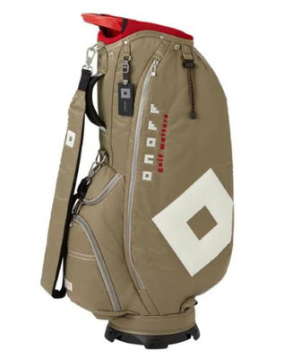 (易達高爾夫)全新原廠ONOFF OB3622-55 卡其色 高爾夫球桿袋