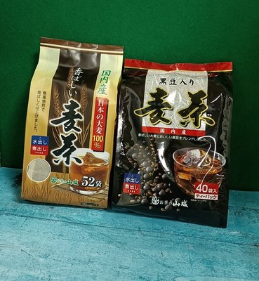 日本上田麥茶52袋/上田黑豆麥茶40袋 山城物産