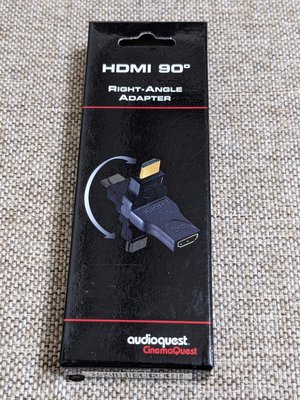 audioquest HDMI 90˚轉接頭