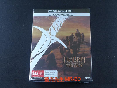 中陽 哈比人三部曲 UHD 六碟導演加長版套裝 The Hobbit Trilogy