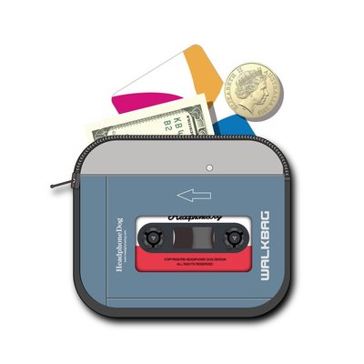 WalkMan 音樂隨身聽 卡片包/錢包/悠遊卡/皮夾 (致敬最經典Sony WM-EX677 隨身聽)