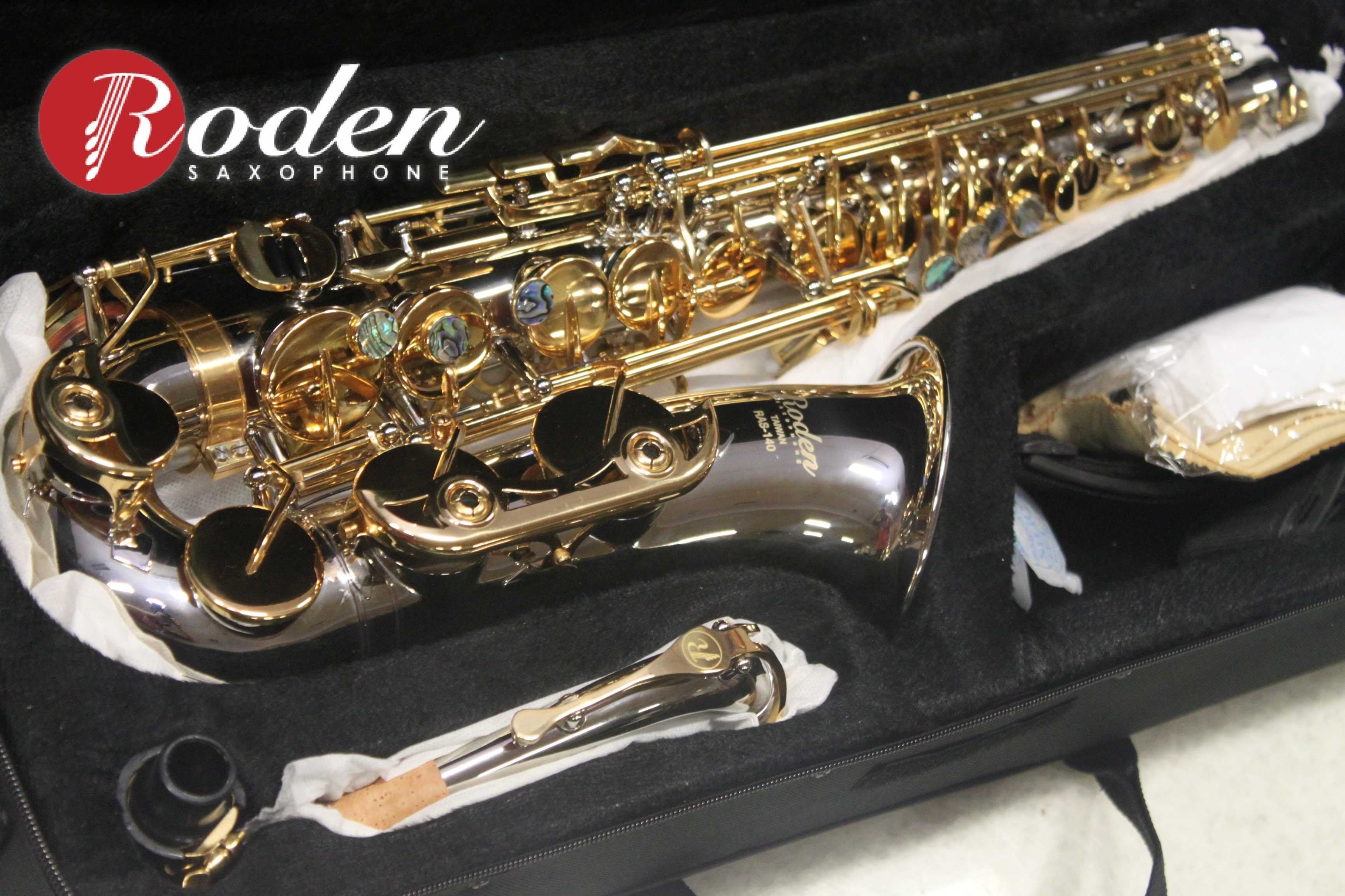 驊老師樂器 Roden品牌 Ras 140 仿銀配金鍵 Alto Sax 中音 薩克斯風 有升f鍵 Yahoo奇摩拍賣