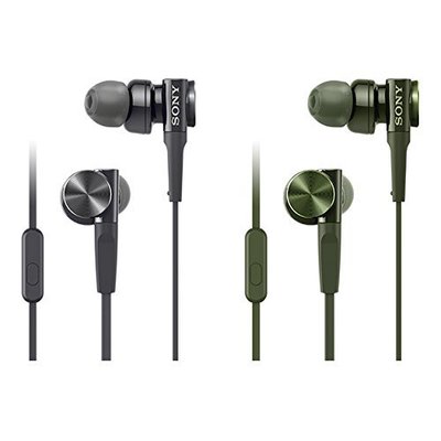 【竭力萊姆】預購 一年保固 SONY MDR-XB75AP 耳道式耳機 重低音 黑 綠