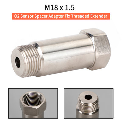 氧傳感器測試管延長器適配器墊片 M18 X 1.5 Bung 55mm-極限超快感