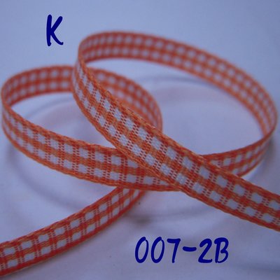 0.5cm格子帶(007-2B)※K款※~Jane′s Gift~Ribbon用於包裝及服飾配件