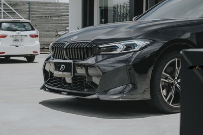 【政銓企業有限公司】BMW G20 G21 LCI 小改款 FD品牌 V2 碳纖維 卡夢 CARBON 前下巴 免費安裝