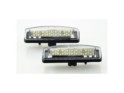 卡嗶車燈 Mitsubishi 三菱 COLT PLUS 03-11 兩門車/三門車/五門車 LED 牌照燈 白