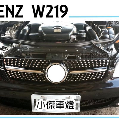 Jy Motor 車身套件 Cls W219 一線 黑框 滿天星 鑽石 水箱罩 水箱柵 實車安裝 Yahoo奇摩拍賣