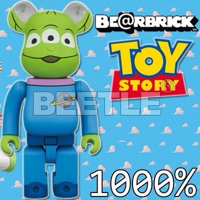 BEETLE BE@RBRICK TOY STORY 玩具總動員 ALIEN 三眼怪 外星人 1000%