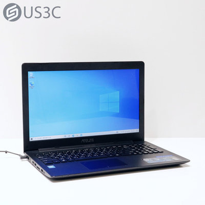 【US3C-青海店】【一元起標】華碩 ASUS X553MA 15吋 Intel Pentium N3540 4G 500G HDD 文書型電腦 二手筆電