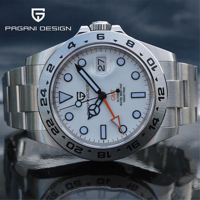 Pagani DESIGN 2023 新款防水手錶男士自動機械手錶藍寶石不銹鋼男士潛水運動手錶 PD-1682 時尚潮流