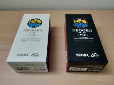 SNK 40周年紀念 迷你遊戲機用手把控制器 SNK NEOGEO Mini PAD 黑色