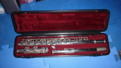 ~保證真品 YAMAHA F100SII Flute 銀製長笛 日本製造 附原廠長笛盒 金屬通條~便宜起標無底價標多少賣多少