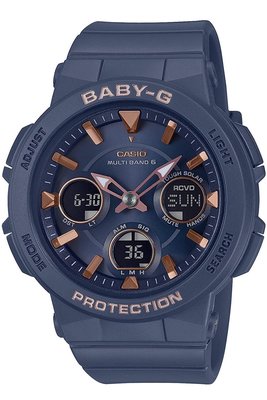 日本正版 CASIO 卡西歐 Baby-G BGA-2510-2AJF 女錶 手錶 電波錶 太陽能充電 日本代購
