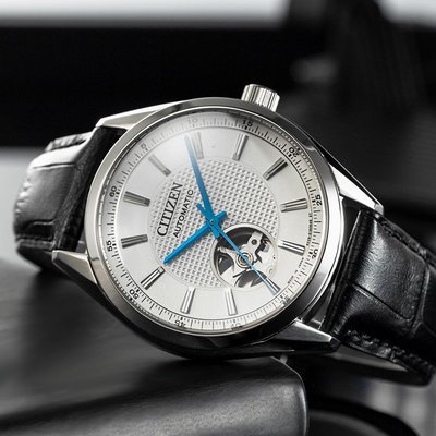 【時光鐘錶公司】CITIZEN 星辰 錶 NH9111-11A Mechanical 經典時尚開芯 機械錶