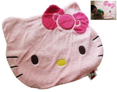 【卡漫迷】 Hello Kitty 大頭 腳踏墊 大 ㊣版 凱蒂貓 三麗鷗 室內防滑墊 止滑墊 地毯 台版