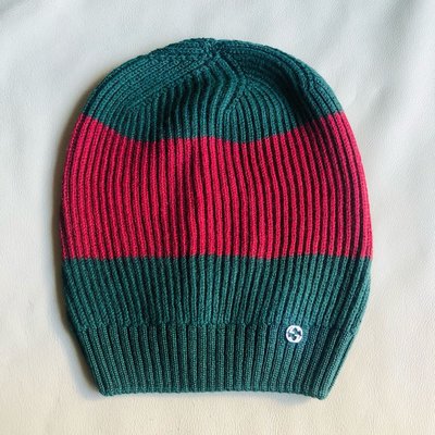 [熊熊之家3] 保證全新正品 Gucci  經典紅綠 毛帽   男女皆適合