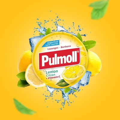 Pulmoll 寶潤無糖喉糖(檸檬/櫻桃/山茶尤加利/超涼薄荷/橘子) 45g/盒 *小倩小舖*