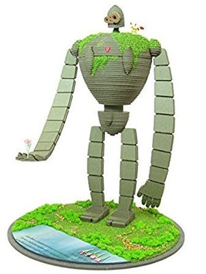 [日版]吉卜力 宮崎駿 天空之城 拉普達 古代兵器 機器人兵 3D紙模 紙模型 立體紙雕
