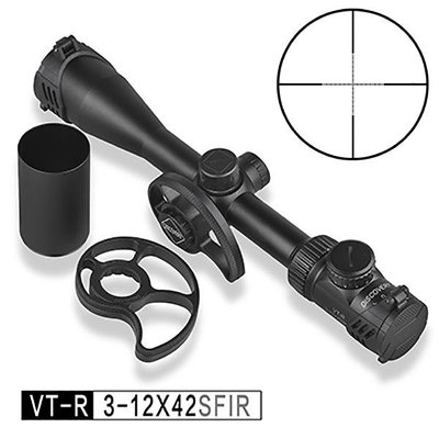 台南 武星級 DISCOVERY 發現者 VT-R 3-12X42SFIR 狙擊鏡 ( 真品瞄準鏡倍鏡抗震防水防霧氮氣