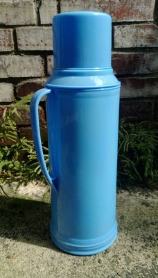 早期復古造型 熱水瓶 熱水壺 保溫瓶 藍/紅可選