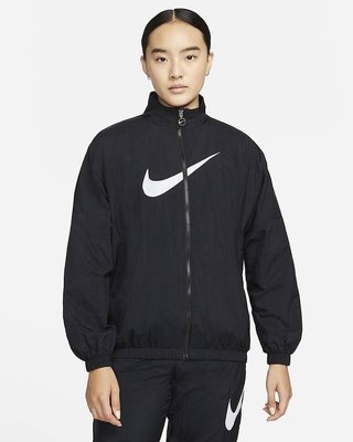 【NIKE 耐吉】Sportswear Essential 女款梭織外套 DM6182-010 尺寸:M/L