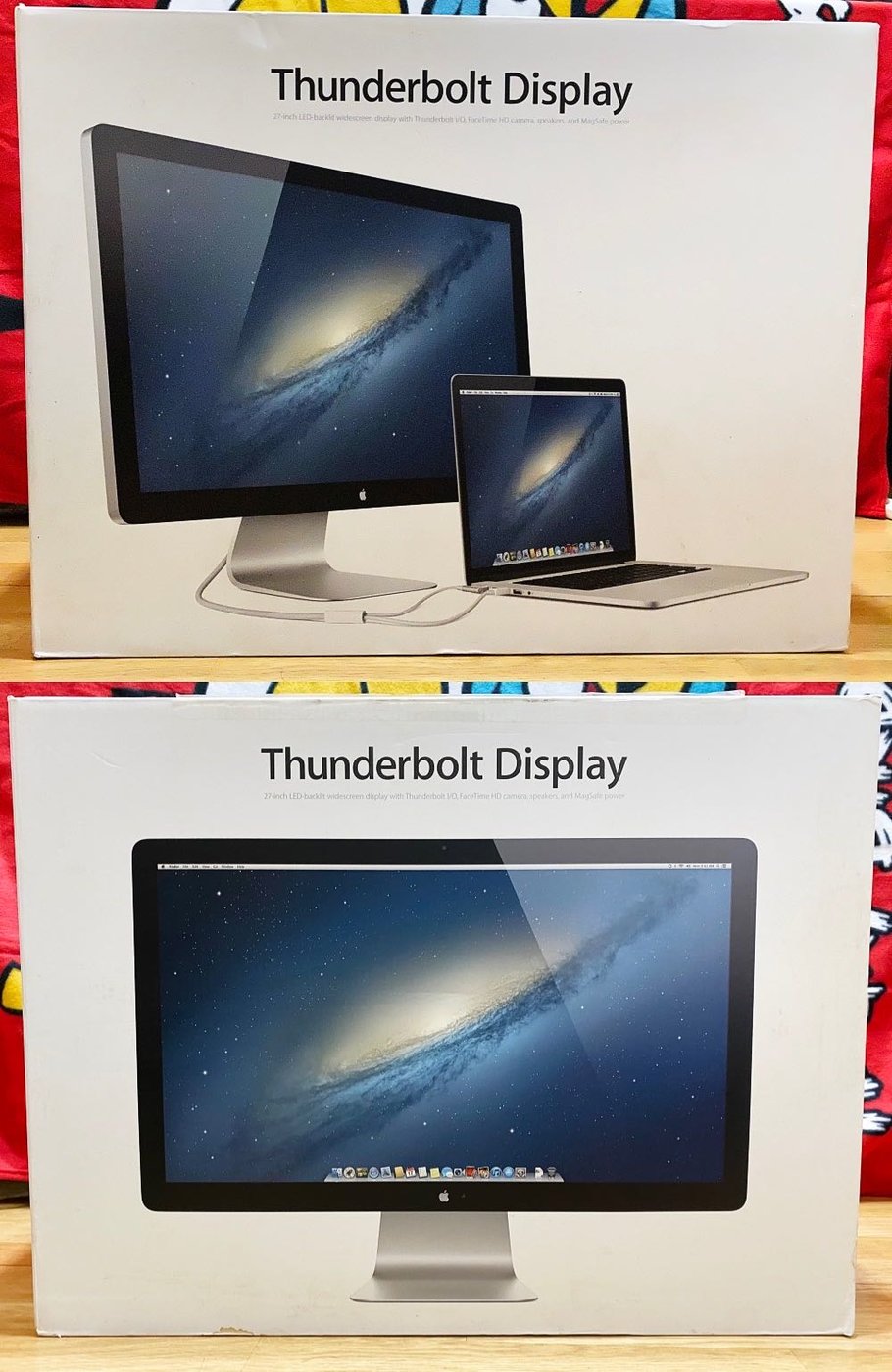 ディスプレイ Apple Thunderbolt Display 27 動作確認済 - 東京都の家具