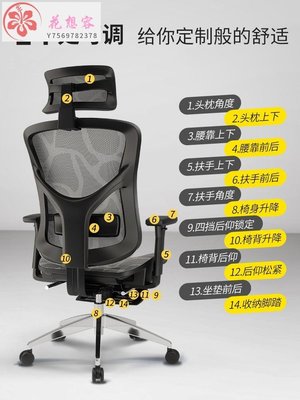 【熱賣精選】爆款支家1606工學椅電腦椅辦公椅舒適久坐老板椅靠背座椅椅子-