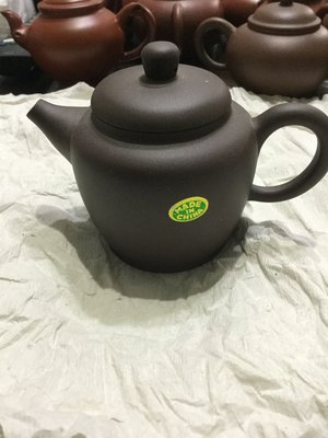 早期綠標紫砂茶壺