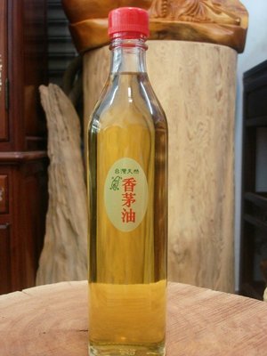 純天然香茅油--500 cc 玻璃瓶