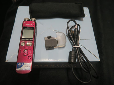 SONY ICD-SX713 錄音筆 二手(測試 可開機 可錄音)