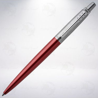 美國 派克 PARKER Jotter 不鏽鋼原子筆: 肯辛頓紅/Kensington Red
