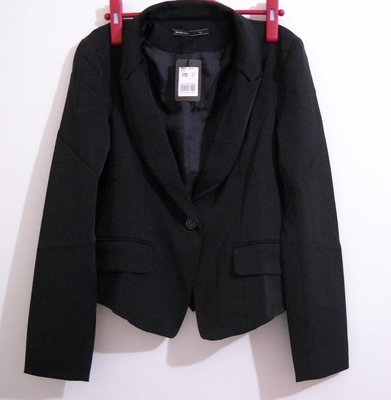 ☆全新$4280☆百貨【Mastina】☆百搭黑色西裝外套 -L