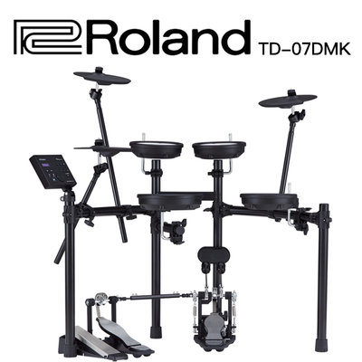 Roland TD-07DMK V-Drums入門輕巧款/雙層網狀鼓面/電子套鼓