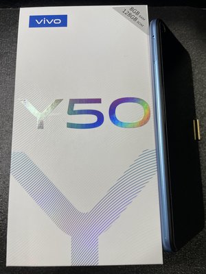 【有隻手機】VIVO Y50 8G/128G 珍珠白 原廠釋出福利機(非全新機)-售出後保固一個月