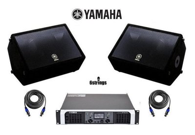 【六絃樂器】全新 Yamaha PX3 + A12M*2 舞台監聽喇叭組合 / 舞台音響設備 專業PA器材
