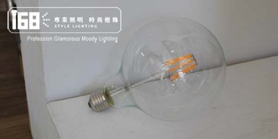 【168 Lighting】 G125-愛迪生燈泡全電壓 LED/E27