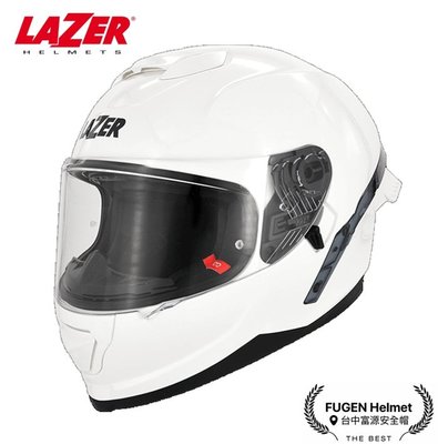 【台中富源】2021新款 比利時 LAZER Rafale SR Z-LINE 全罩安全帽 透氣 贈送大鴨尾 亞版 白
