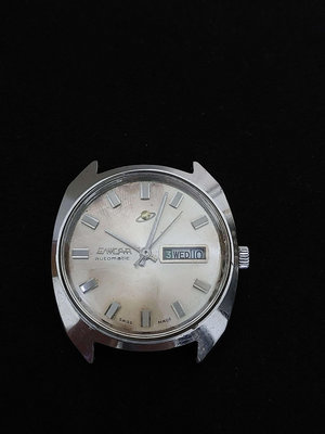 瑞士製 Enicar 英納格 25寶石 土星 logo 自動上鍊 機械錶 古著 腕錶 手錶