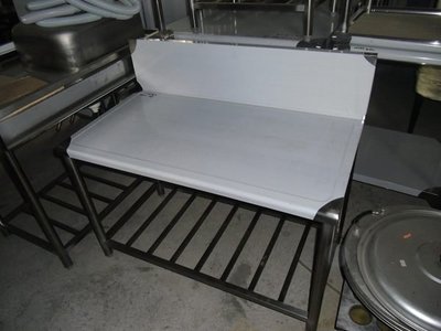 萬金餐飲設備 (萬物) 全新 不銹鋼 100cm 白鐵 爐台 工作台 流理台 廚房 餐飲 設備