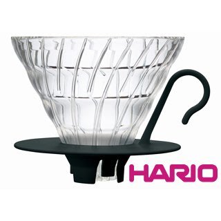 龐老爹咖啡 日本玻璃王 HARIO VDGN-01B 1~2人份 黑色 輕量化 好握 日本原裝進口 附贈100入濾紙