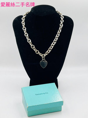 Tiffany &amp; Co. 心形吊飾項鍊 925純銀 特價6800