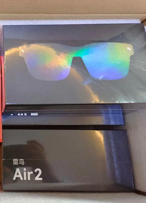 現貨秒出 雷鳥Air2 智能AR眼鏡 高清巨幕觀影眼鏡 120Hz高刷 便攜XR眼镜 非VR眼镜