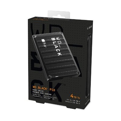 威騰 WD_BLACK P10 Game Drive 行動硬碟 4TB (WD-BKP10-4TB)