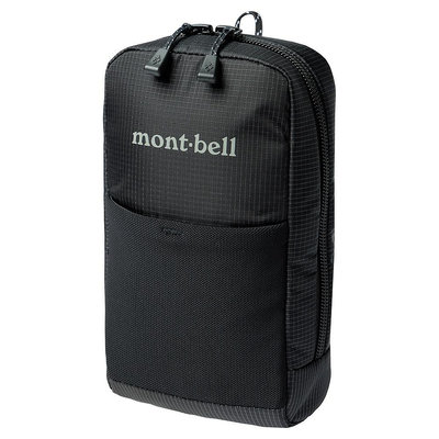 【mont-bell】1133408 BK 黑 萬用袋【L】手機袋 眼鏡袋 胸前包 相機包 腰包 手機包 GEAR POUCH