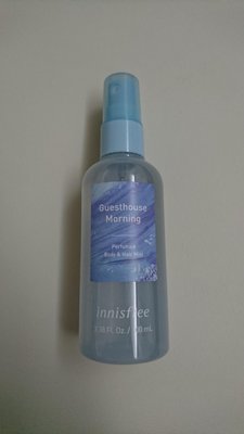 [現貨] 韓國製造 Innisfree 身體/頭髮香氛噴霧100ml 藍瓶民宿早晨款 2022.10.06到期