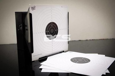 【WKT】特價中~WG 台灣製造 附靶紙-鋼製喇叭型集彈靶(強槍專用~打不爛)-BD0003